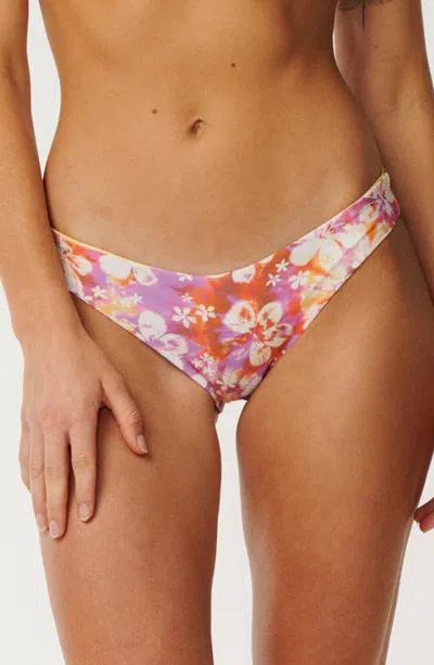 Rip Curl Echo Wave Reversible Bikini Bottoms In Multi