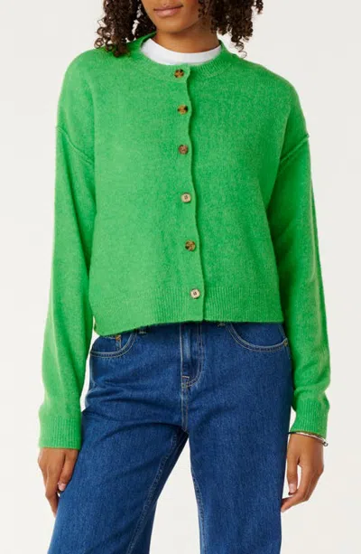 Rip Curl Emily Cardigan In Green
