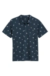 Rip Curl Fun Times Cotton Polo In Blue
