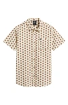 Rip Curl Fun Times Short Sleeve Button-up Shirt In Neutral