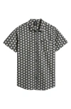 Rip Curl Fun Times Short Sleeve Button-up Shirt In Blue