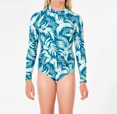 Rip Curl Kids' Girls' Long Sleeve Surfsuit In Sun Rays In Multi