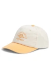 Rip Curl Embroidered Logo Two-tone Cap In Mango California