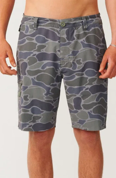 Rip Curl Global Entry Boardwalk Water Repellent Shorts In Multi