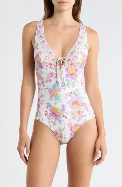 Rip Curl Half Moon Bay One-piece Swimsuit In Multi
