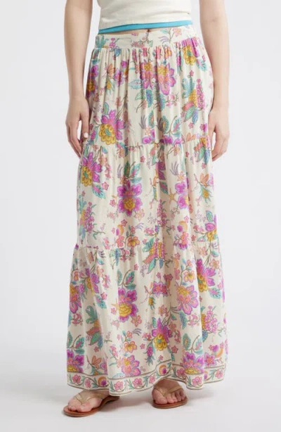 Rip Curl Half Moon Bay Wide Leg Pants In Multi