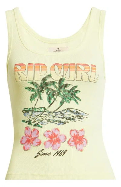 Rip Curl Hayley Graphic Tank In White