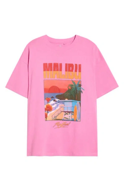 Rip Curl Hayley O Heritage Graphic T-shirt In Pink