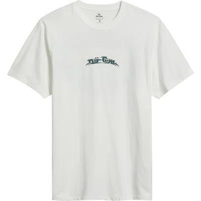 Rip Curl Hazed & Tubed Cotton Graphic T-shirt In Neutral