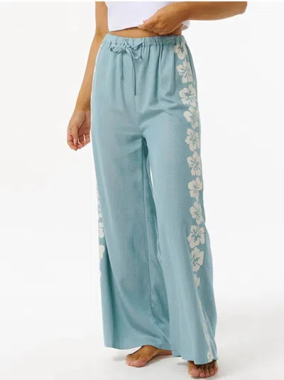Rip Curl Hibiscus Heat Pant In Mid Blue