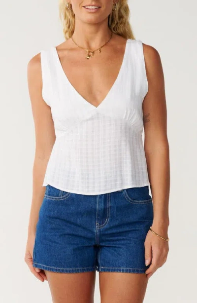 Rip Curl Island Dreams V-neck Tank In White