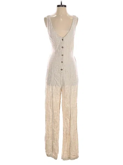 Pre-owned Rip Curl Jumpsuit In Ivory
