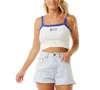 Rip Curl Juniors' Archive Search Baby Tank Top In Bone