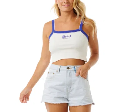 Rip Curl Juniors' Archive Search Baby Tank Top In Bone