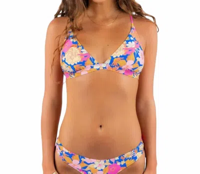 Rip Curl Kamari Crossback Tri Bikini Top In Multi