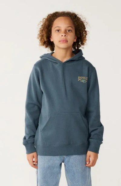 Rip Curl Kids' Air Shred Hoodie In Blue