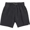 Rip Curl Kids' Board Walk Jackson Volley Swim Trunks In Gray