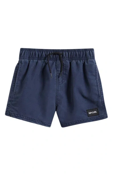 Rip Curl Kids' Bondi Swim Trunks In Blue