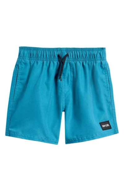 Rip Curl Kids' Bondi Swim Trunks In Ocean
