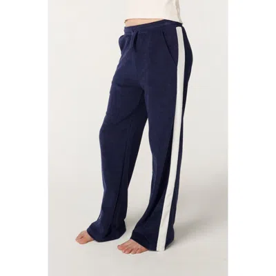 Rip Curl Kids' Costa Del Sol Terry Cloth Pants In Blue