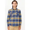 Rip Curl Kids' Count Flannel Shirt In Multi