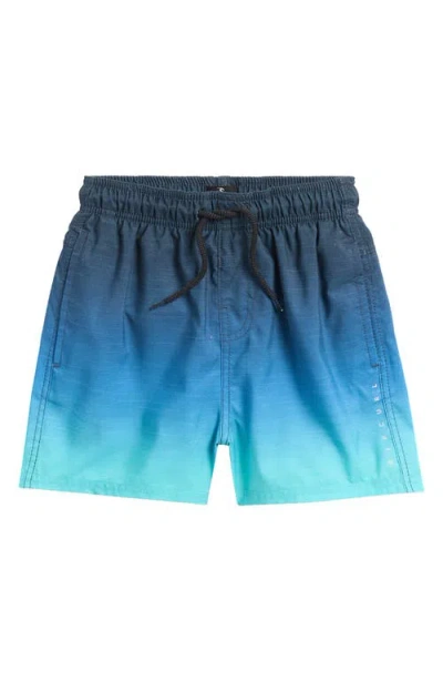 Rip Curl Kids' Fade Swim Trunks In Vintage Navy