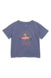 Rip Curl Kids' Grom Energy Lizard Cotton Graphic T-shirt In Vintage Navy