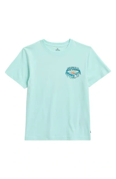 Rip Curl Kids' Hazed & Tubed Logo Graphic T-shirt