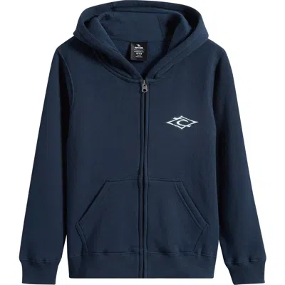 Rip Curl Kids' Hazey Days Zip Hoodie In Blue