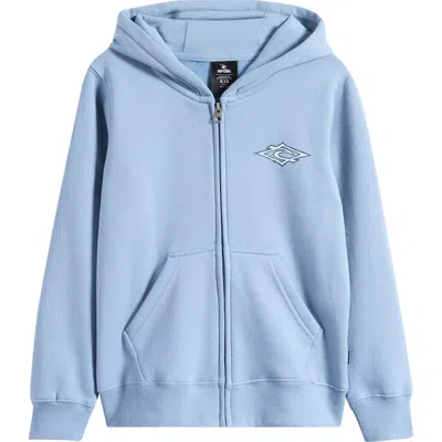 Rip Curl Kids' Hazey Days Zip Hoodie In Blue