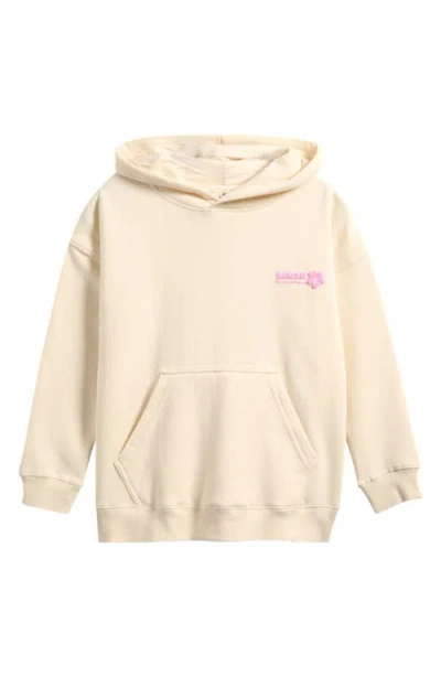 Rip Curl Kids' Hibiscus Heat Hawaii Hoodie In Neutral