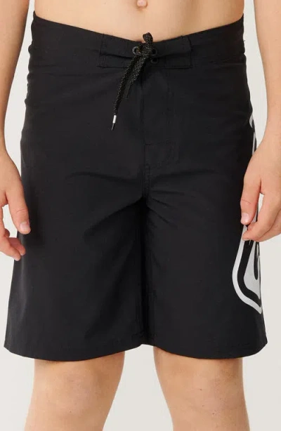 Rip Curl Kids' Mirage Archive Split Board Shorts In Black
