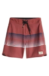 Rip Curl Kids' Mirage Surf Revival Board Shorts In Apple Butter