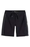 Rip Curl Kids' Mirage Swim Trunks In Black