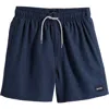 Rip Curl Kids' Offset Swim Trunks In Navy