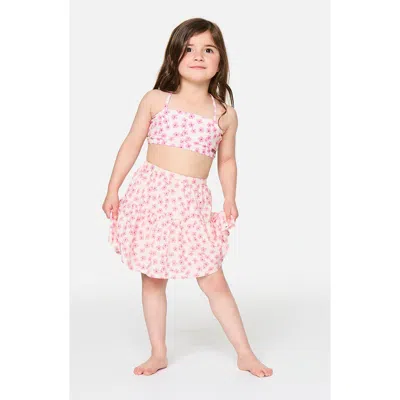 Rip Curl Kids' Party Wave Skort In Pink