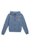 Rip Curl Kids' Raw Energy Hoodie In Vintage Navy
