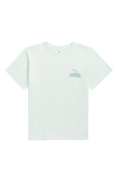 Rip Curl Kids' Shred 'til Dead Graphic T-shirt In Green