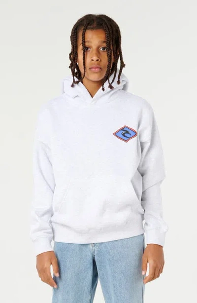 Rip Curl Kids' Sunset Sesh Art Hoodie In White