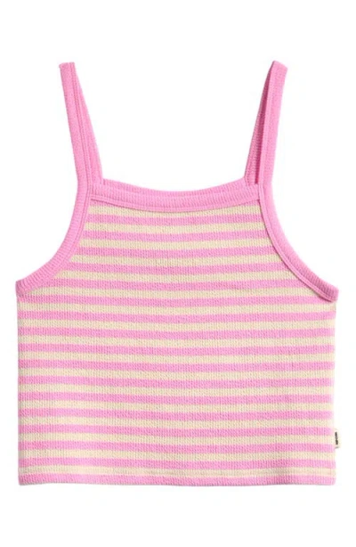 Rip Curl Kids' Sunshine Squad Knit Tank In Pink