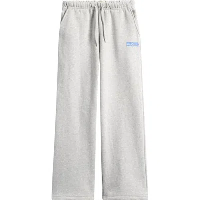 Rip Curl Kids' Surf Puff Paint Wide Leg Sweatpants In Gray