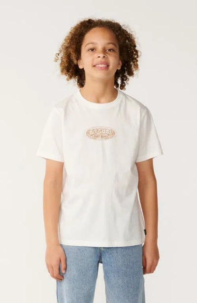 Rip Curl Kids' Surf Shack Graphic T-shirt In White