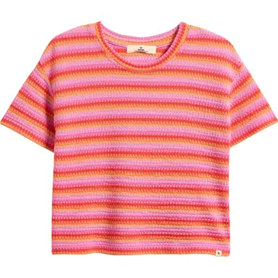 Rip Curl Kids' Tropical Dawn Bobbi Stripe Shirt In Multi