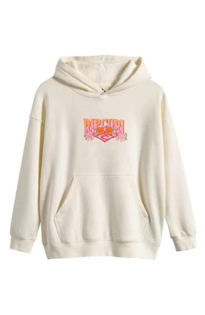 Rip Curl Kids' Tropical Dawn Hoodie In White