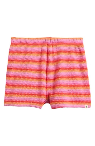 Rip Curl Kids' Tropical Dawn Knit Shorts In Pink