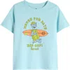 Rip Curl Kids' Waves For Days Graphic T-shirt In Hawaii Light Blue