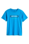 Rip Curl Kids' Yo Mumma Graphic T-shirt In Blue