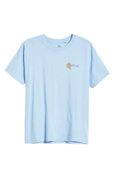 Rip Curl La Joya Relaxed Fit Graphic T-shirt In Mid Blue