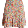 Rip Curl Las Dalias Floral Skort In Blue Multi