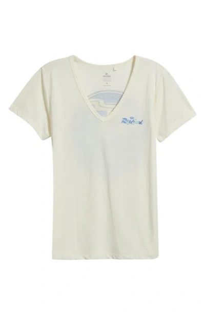 Rip Curl Layday Logo T-shirt In Brown